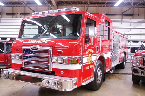 Reedsburg fire truck