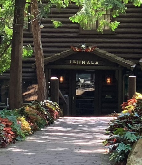 exterior view of the Ishnala restaurant