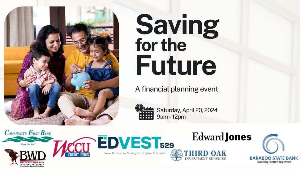 financial planning event flyer